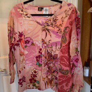 *LAST CHANCE* Baja Embellished Long Sleeve Tee